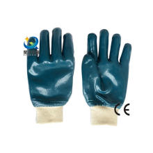 Luvas azuis do nitrile, trabalho protetor, luvas de trabalho da segurança (N6033)